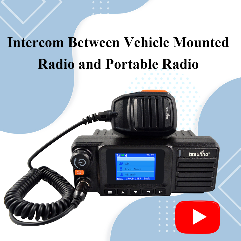 Intercom Between Vehicle Mounted Radio And Portable 2way Radio TH-282/TH-518L/TH-682/TM-990