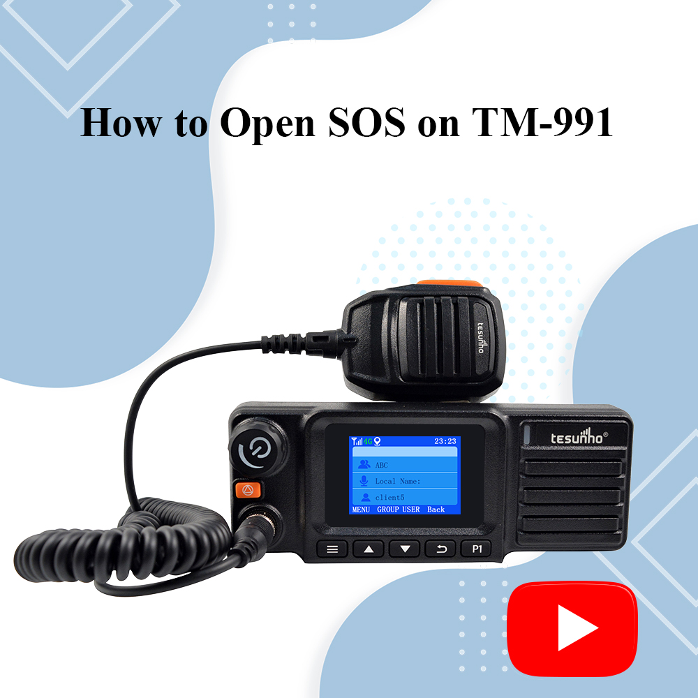 How to Open SOS on TM-991