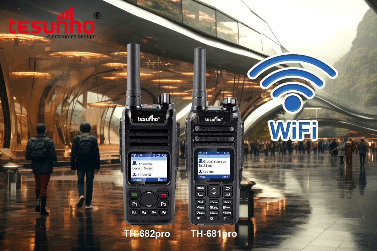WIFI Two Way Radios for Large Shopping Mall