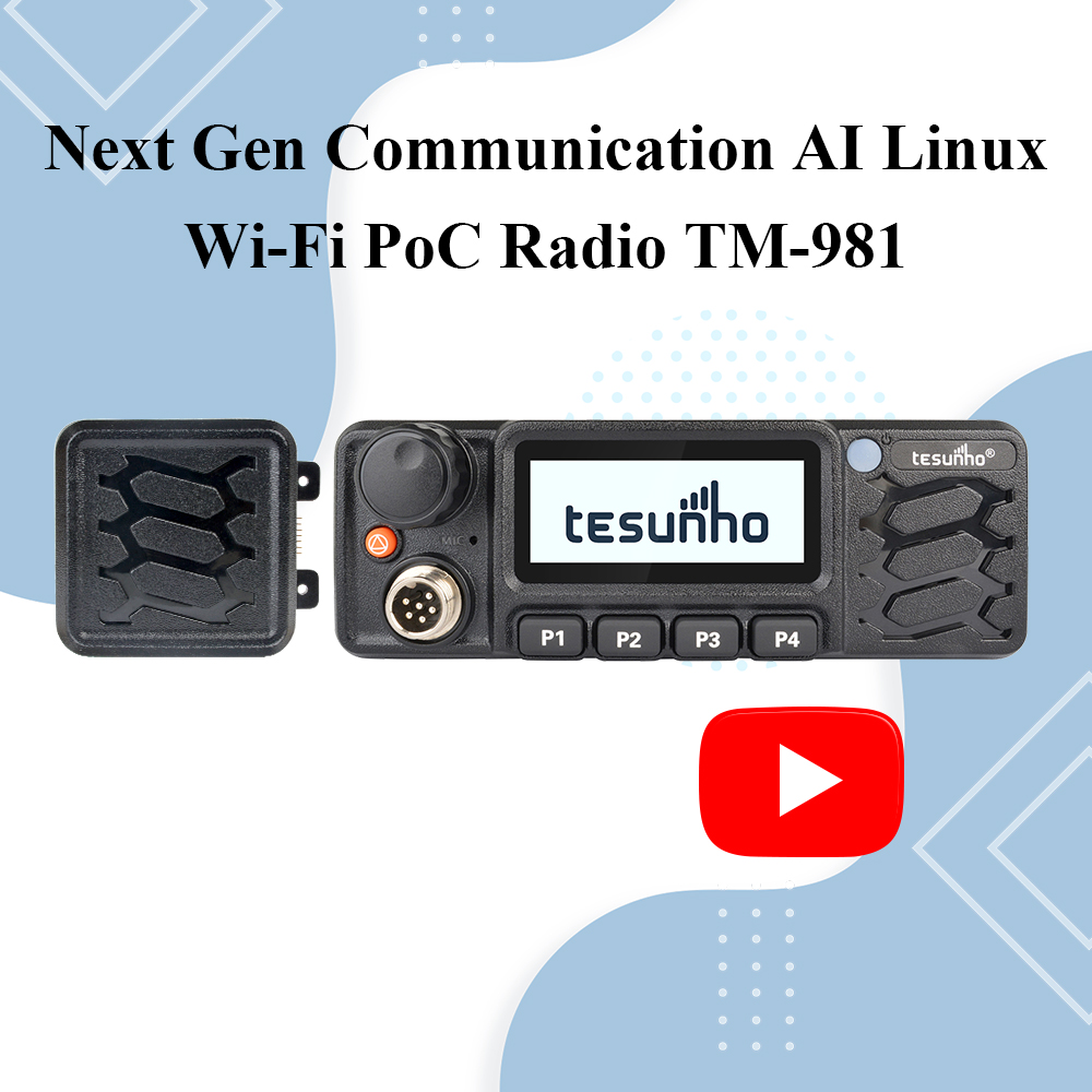 Next Gen Communication AI Linux Wi Fi PoC Radio TM-981