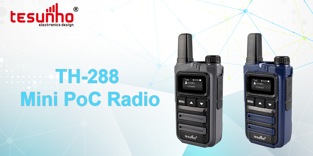 Introducing Tesunho TH-288 Mini PoC Radio: Your Communication Companion