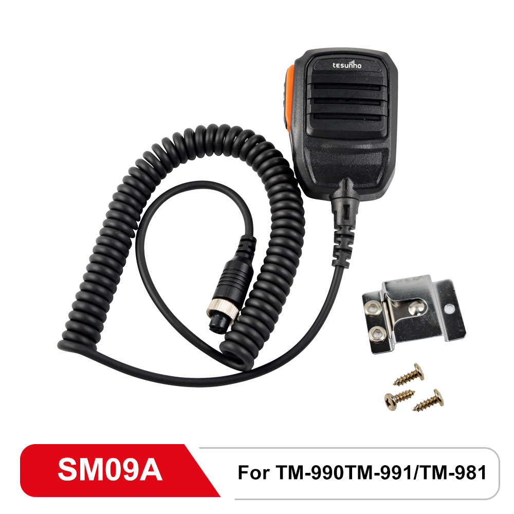 Vehicle 2 Way Radio SM09A Handy Microphone For TM-990/TM-991/TM-981