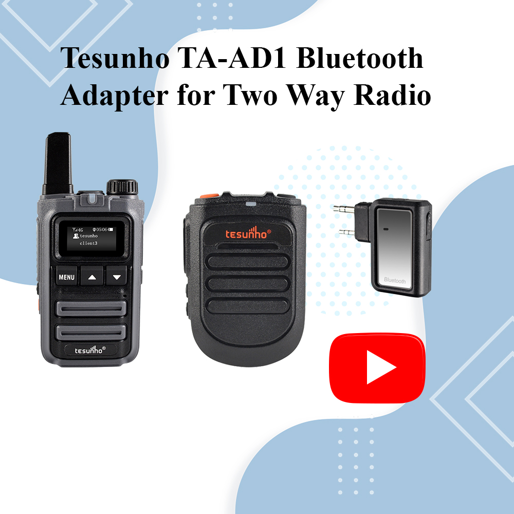 Tesunho TA-AD1 Bluetooth Adapter for Two Way Radio