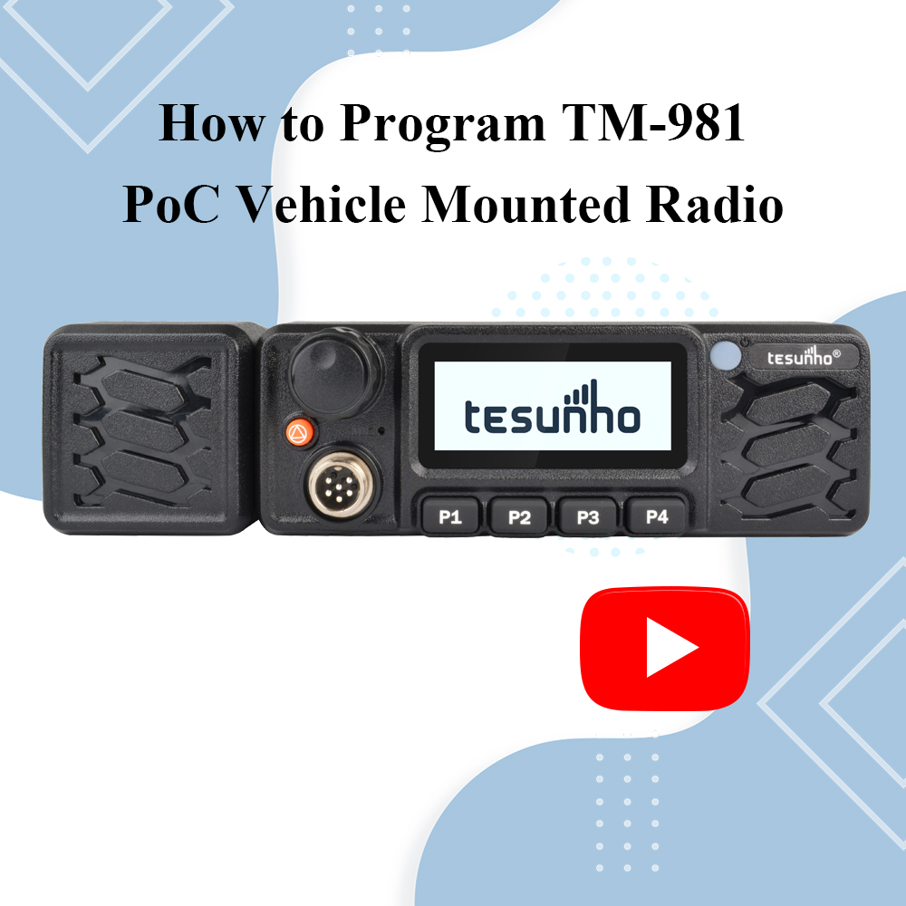 How to Program TM-981 PoC Vehicle Mounted Radio