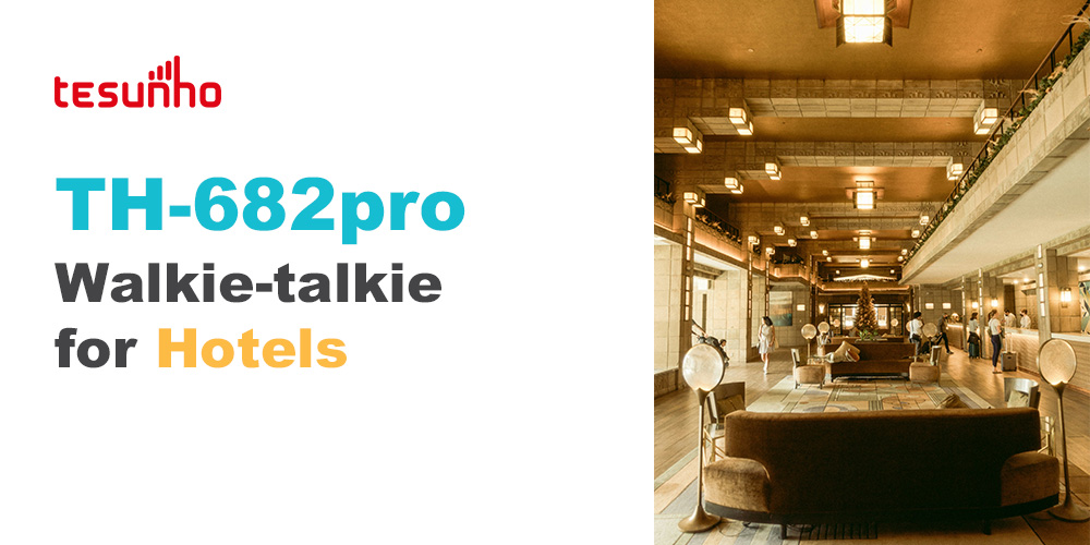 TH-682pro Walkie-talkie for Hotels