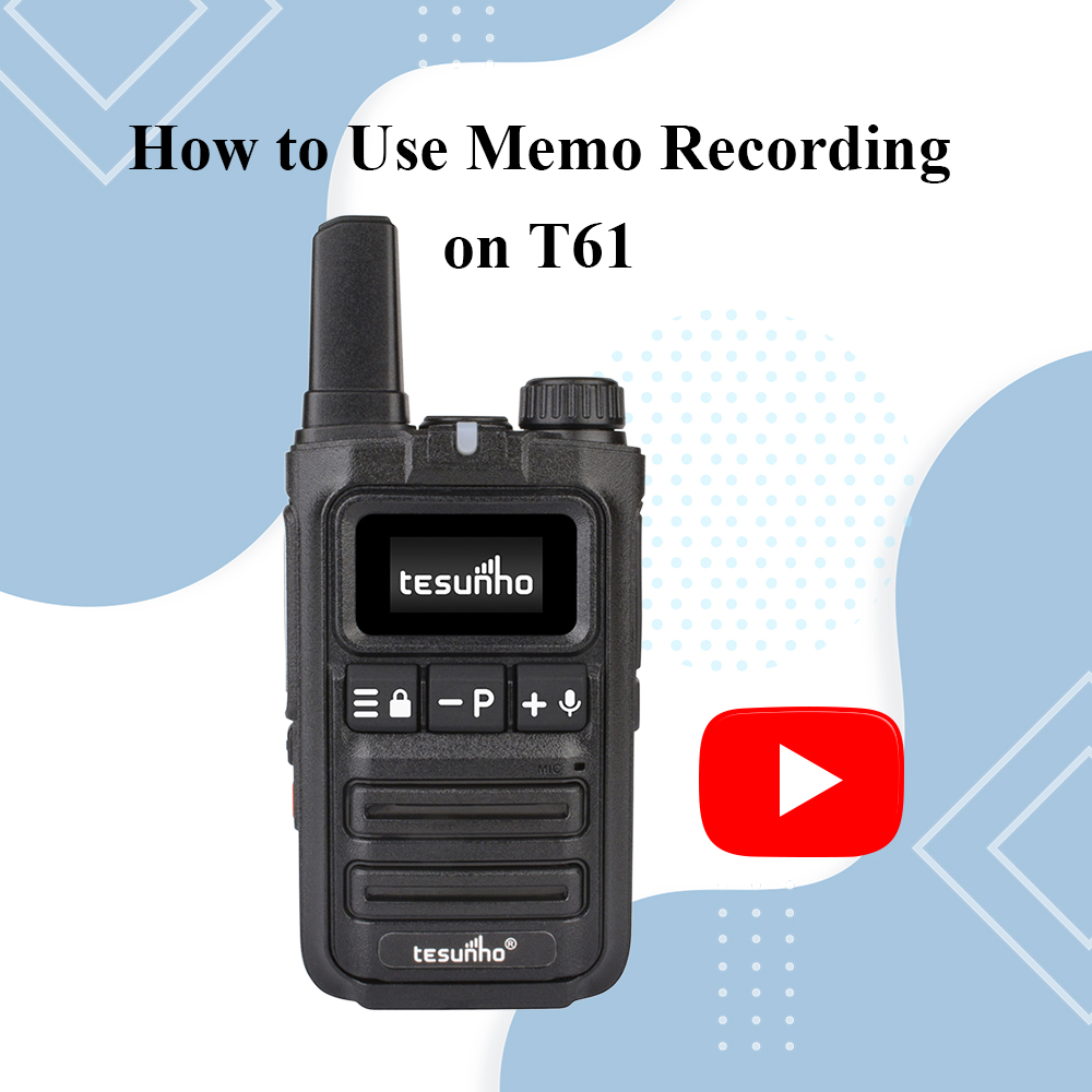 How to Use Memo Recording on T61