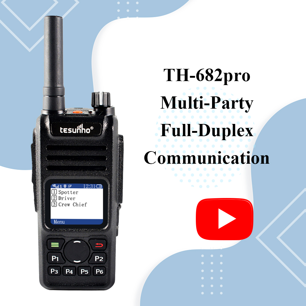 Introducing Multi-Party Full-Duplex Communication on Tesunho TH-682 Pro PoC Radio