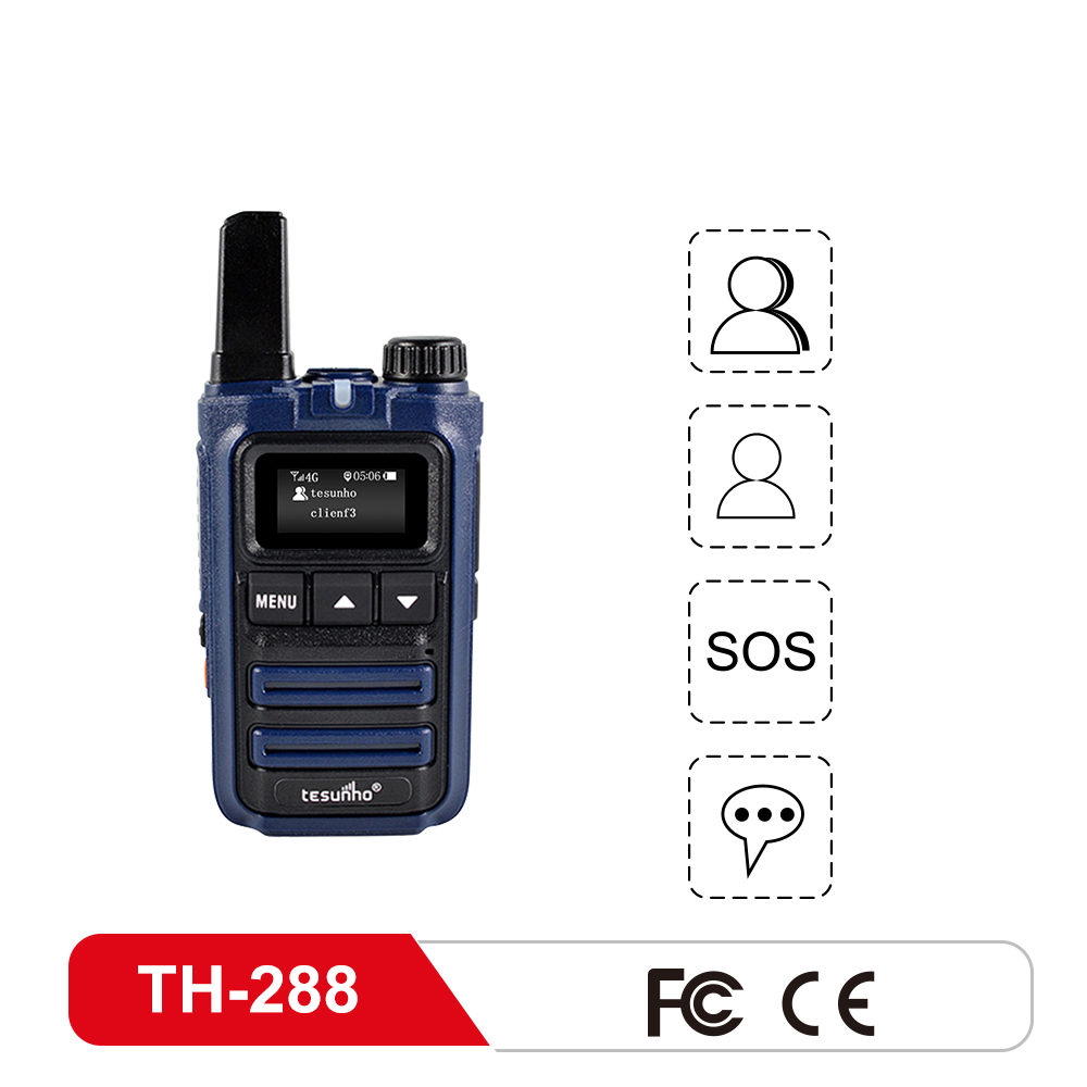 LTE Portable Radio TH-288 Featuring Group Call