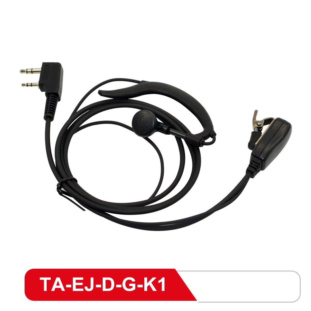 Portable TA-EJ-D-G-K1 Two Way Radio G Type Earphones