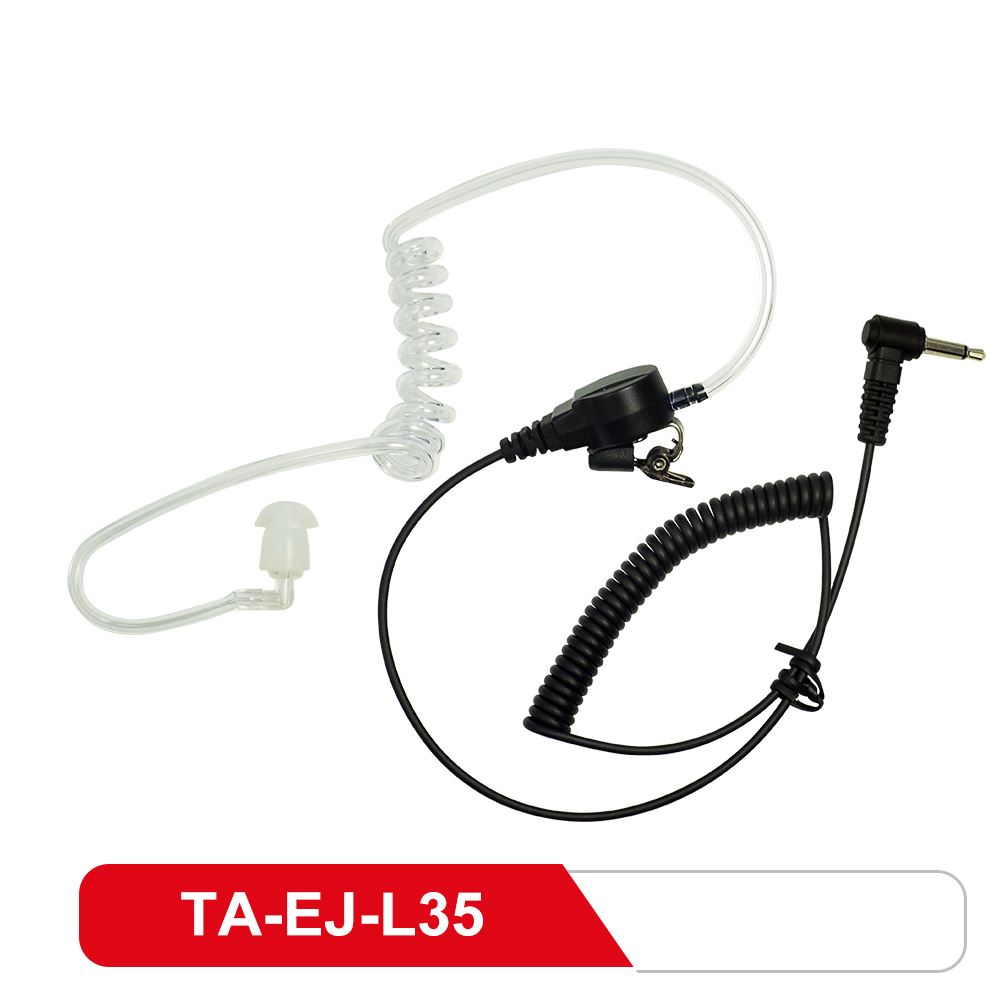 TA-EJ-L35 Air Tube In Ear Walkie Talkie Earphones With Wire