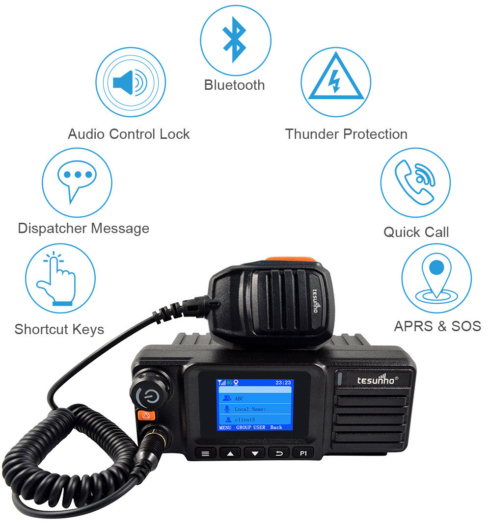 Bluetooth-4G-Mobile- Radio-TM-990