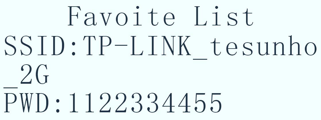 Favoite-List